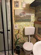 Bad mit Dusche und WC