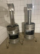 Oefen aus alten Bierfaessern Oefen aus alten Bierfaessern