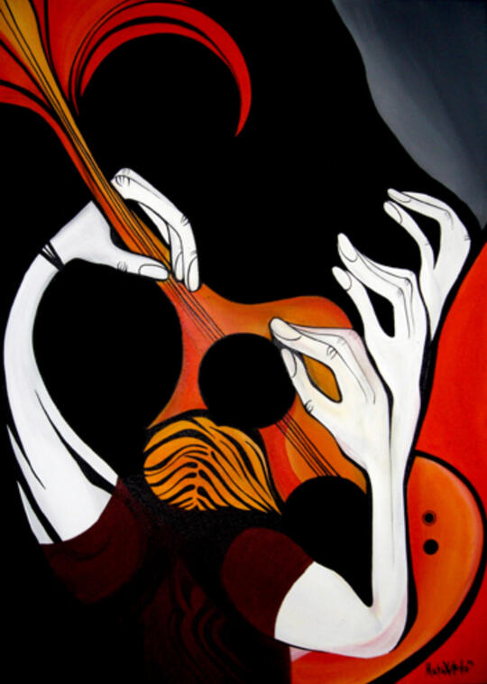 Maria Marachrowka Maria Marachowska auf Biberspur damals Ausstellung im Magazin "Die Kiezmeile" Berlin 2006